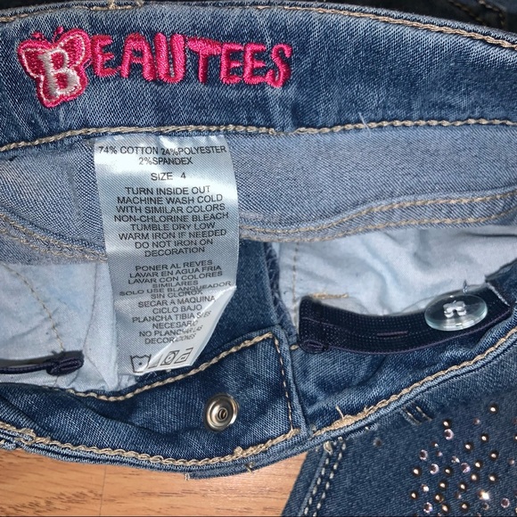 Beautees Embellished Jeans- 4 - Picture 5 of 5